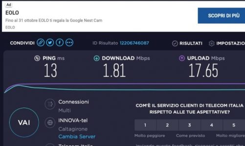 La rete internet non fa più capricci. Riparato il guasto dopo la lettera del sindaco